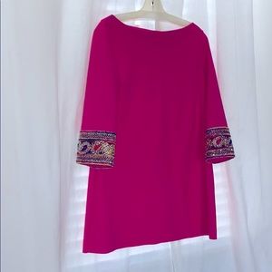 Chairing Bono Pink Dress